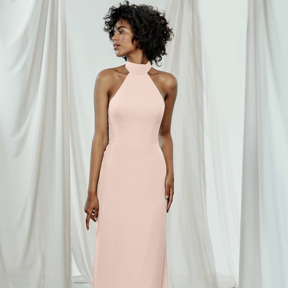 Amsale "Sophia" dress - blush